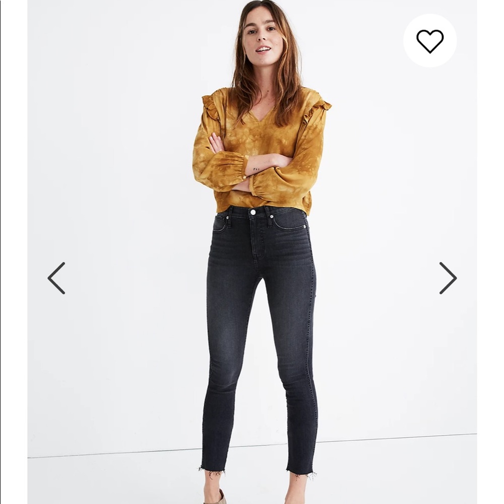 10" High-Rise Skinny Crop Jean Hartland Wash 25T
